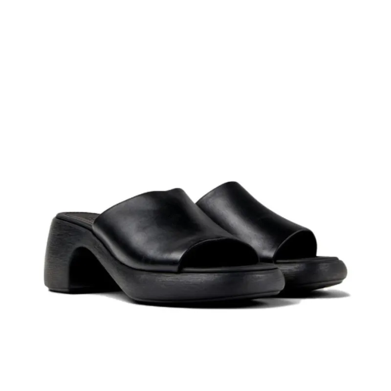 CAMPER Thelma EVA Abrasion Resistant Slide Slippers Women's Black-1