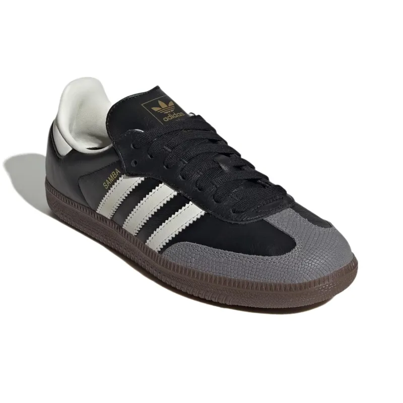 Adidas Samba Og Black Off White Gold Women's-1