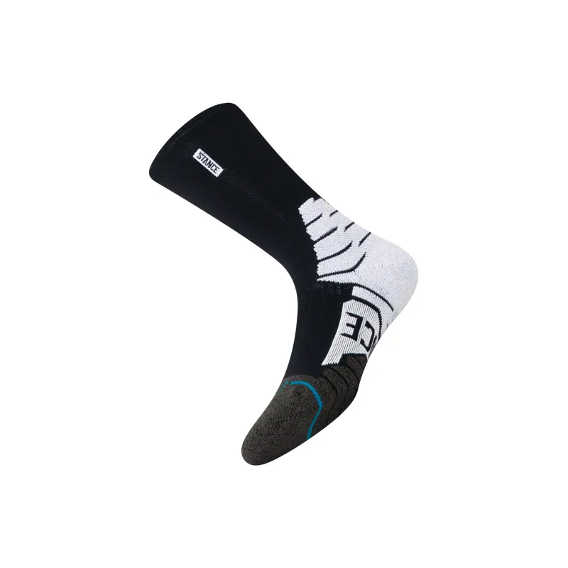 Stance Basketball Socks Unisex 1 Pack Black-5
