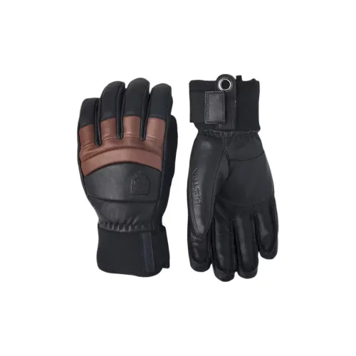 HESTRA Neoprene Soaked Cow Leather Gloves Unisex Black
