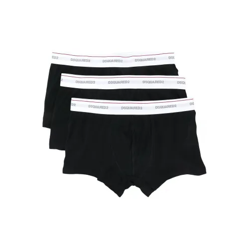 DSQUARED 2 Logo Waistband sweater Of Three Boxers