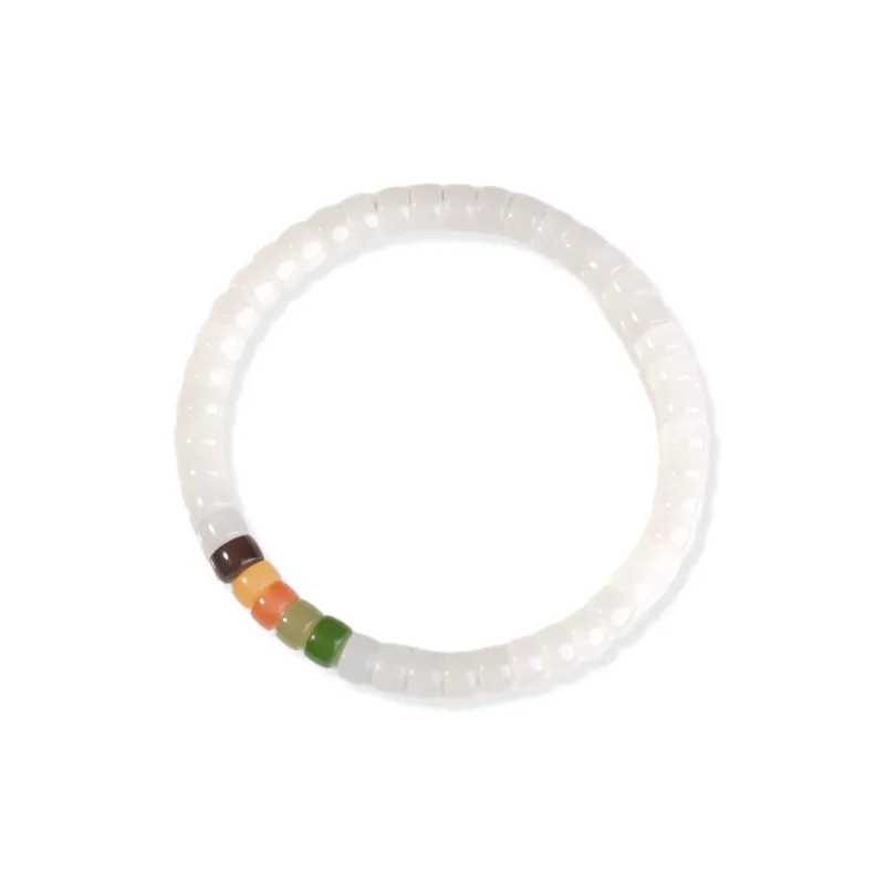 The Call Of The Heart Hetian Jade Bracelets White Jade Unisex-0