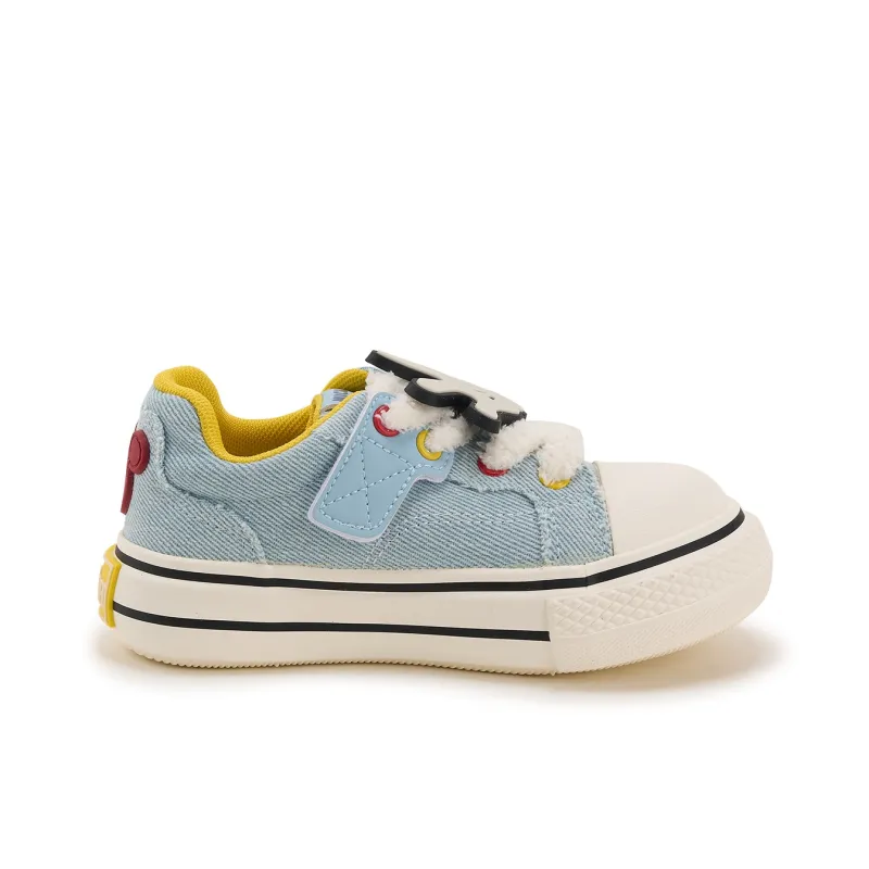 Disney Mickey Series Slip Resistant, Abrasion Resistant, Lightweight Low Top Canvas Shoes Women's-8