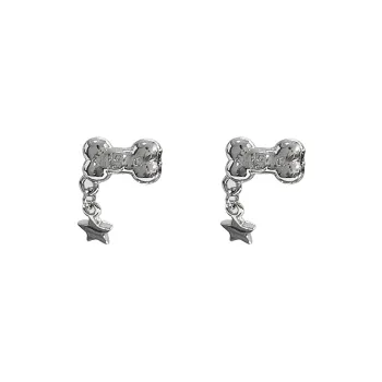 Asia Star Alloy Stud Earrings Women's