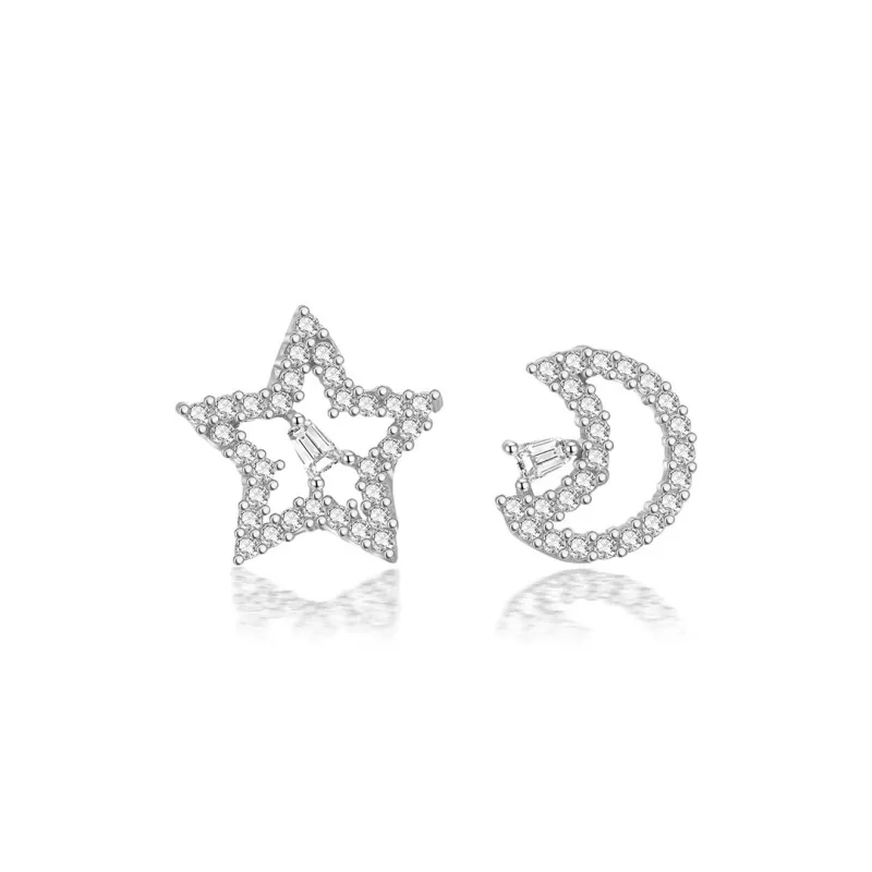 LOVE WHEEL S925 Silver Stud Earrings Women's-3