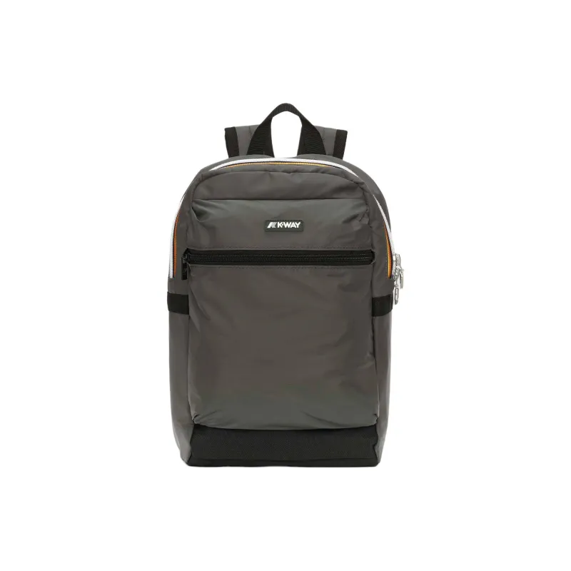 K-WAY Fabric Backpack Small Size Unisex Dark Green-0