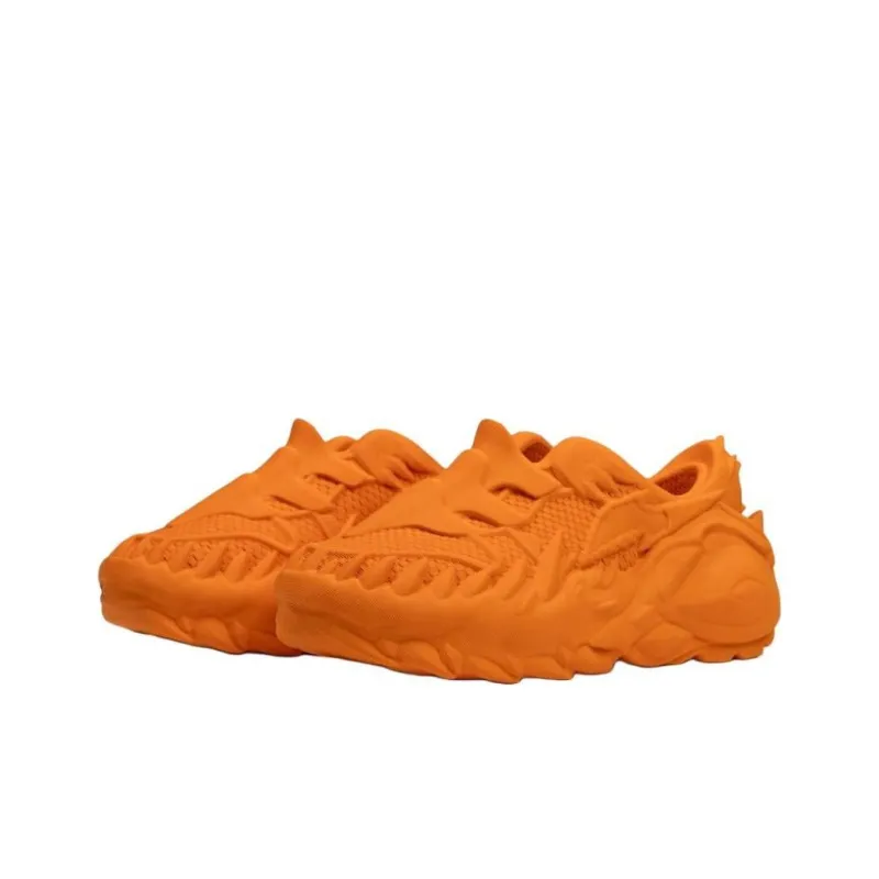 RTFKT’s MNLTH x Nike Anti-Slip Wear-Resistant Low-Top Casual Shoes Unisex Orange-2