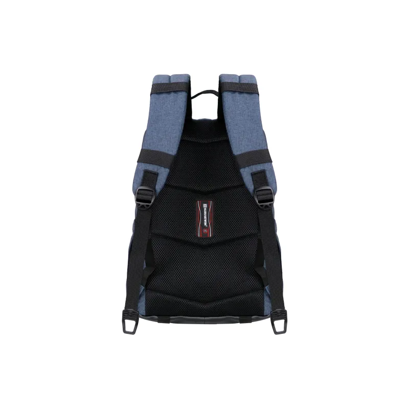 SUISSEWIN Polyester Laptop Bag Backpack Regular Unisex Black Gray/Black Blue/Light Gray-10