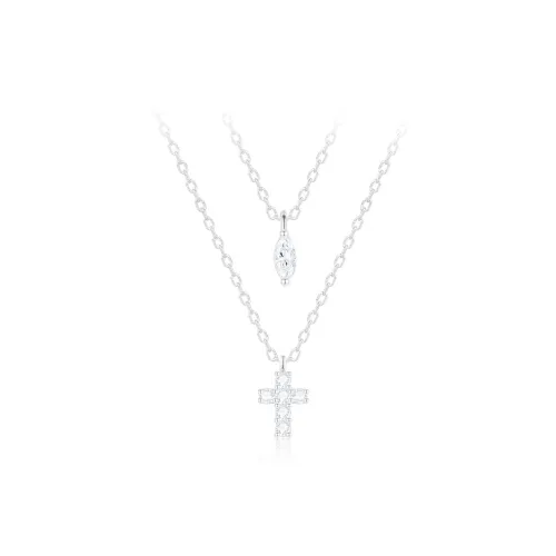 PRETTY DIARY S925 Silver Necklaces Women's