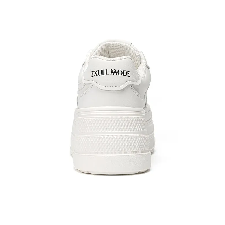 EXULL Q Low Top Skateboard Shoes Women's White-2