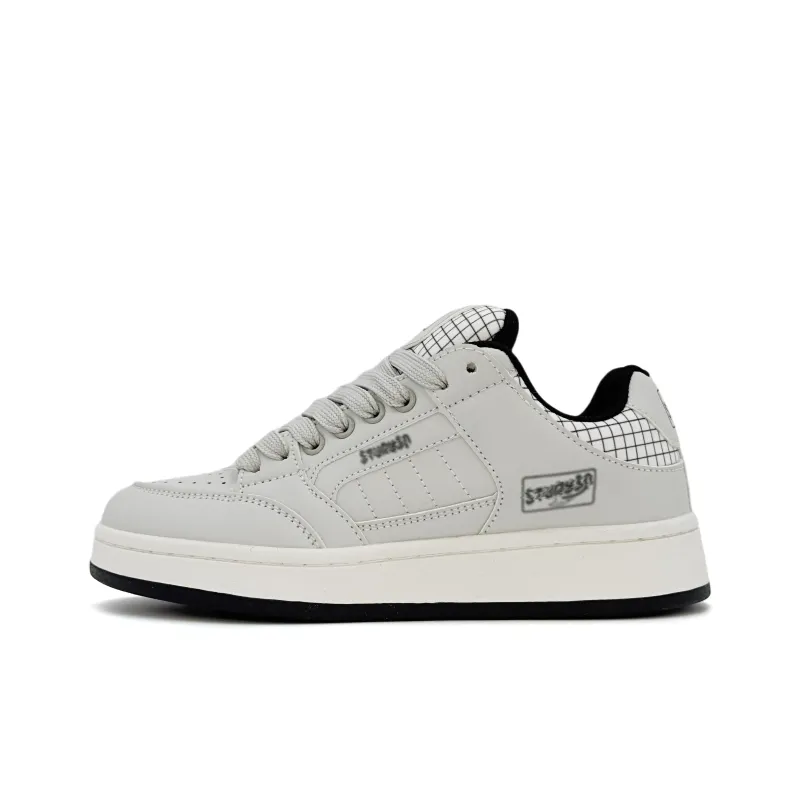 AQIUSHENG Fashion Elegance Trendy Versatile Low Top Skateboard Shoes Women's Box-6