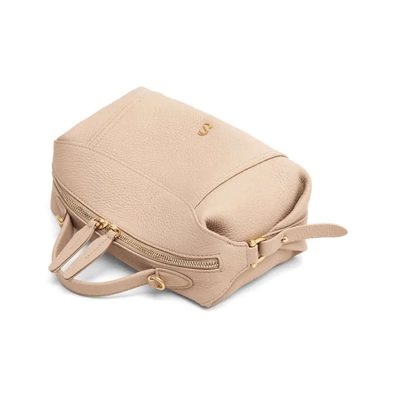 FIEDLE&SISSI Grain Cow Leather Handbag, Shoulder Bag Women's Multicolor-12
