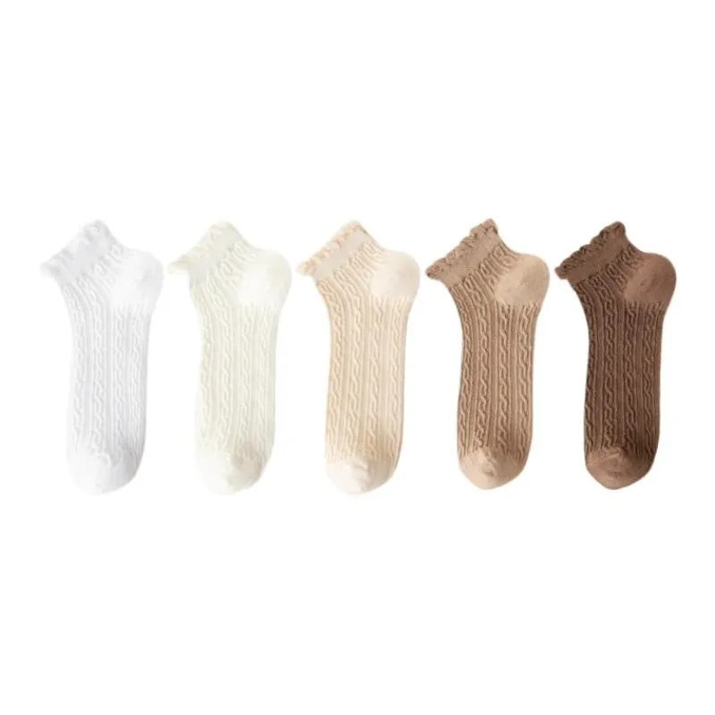 Lan Miao Ankle Socks Women's 5 Pack-2