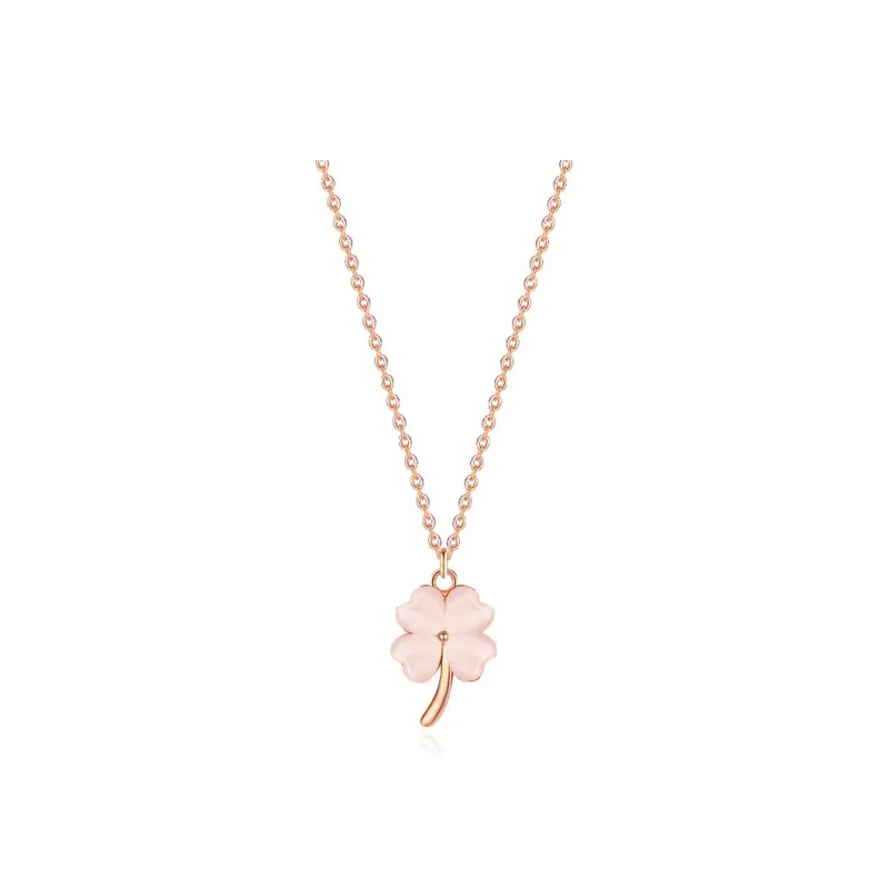 Master Kim Glass Cat Eye Necklaces Unisex-0