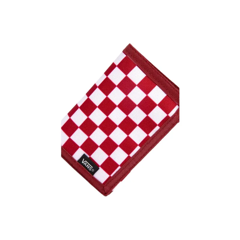 Vans Polyester Wallet Unisex Red White-5