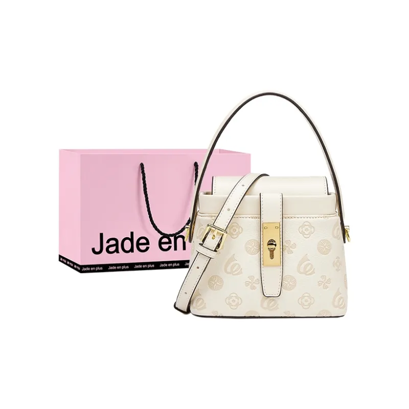 Jade En Plus PU Crossbody Bag Regular Women's Girly Pink/Ecru-8