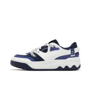 361° Shortbread Abrasion Resistant Slip Resistant Low Top Skateboard Shoes Men's White Blue