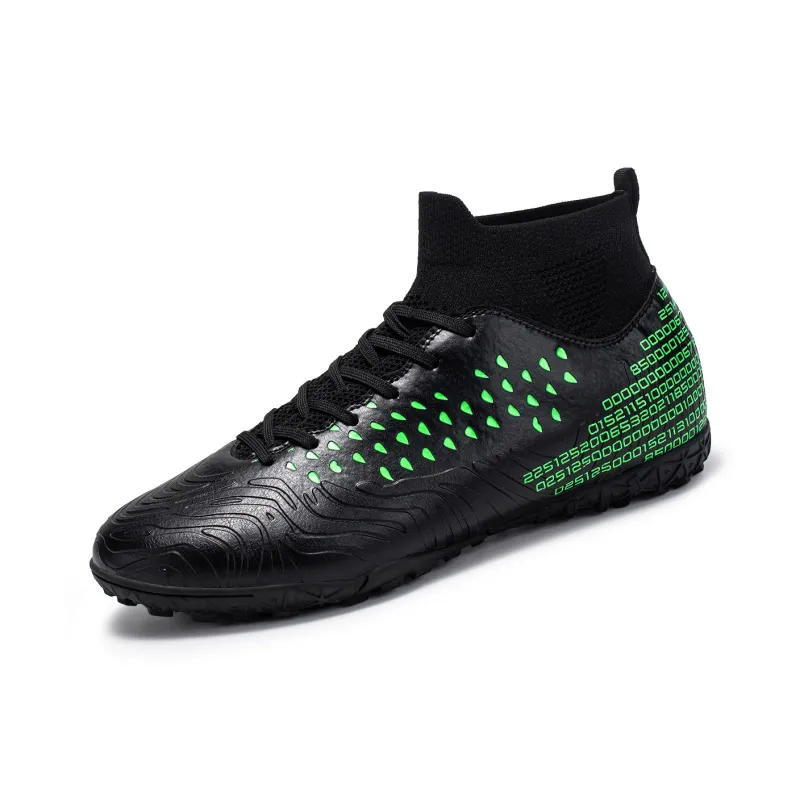 BIANSULONG TF Rubber Broken Studs Soft Ground Firm Ground Cushioning Anti-Slip And Wear-Resistant Soccer Shoes Unisex-11