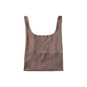 CORTANA Goatskin Handbag Women's Cocoa