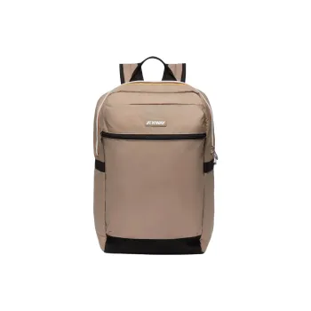 K-WAY Nylon Backpack Unisex Beige