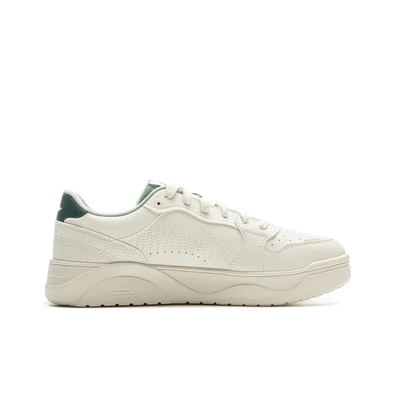 LiNing Anti Slip Wear Resistant Low Top Skateboard Shoes Men's Beige Green-1