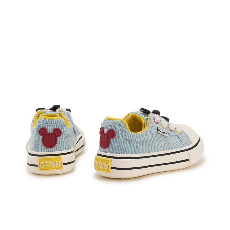 Disney Mickey Series Slip Resistant, Abrasion Resistant, Lightweight Low Top Canvas Shoes Women's-12