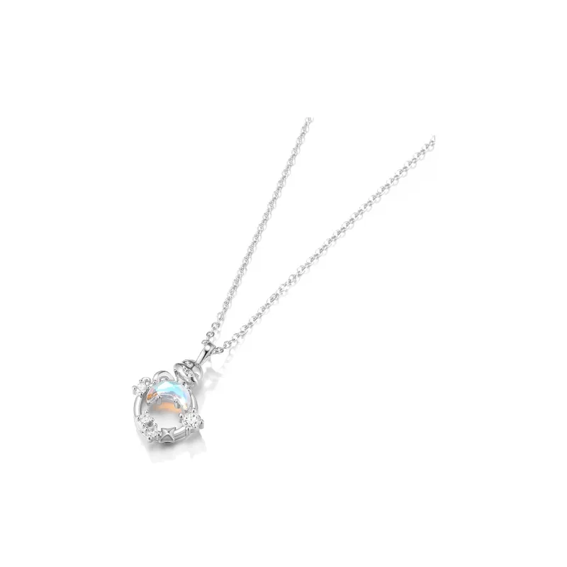 Clect Synthetic Cubic Zirconia Necklaces Women's-1