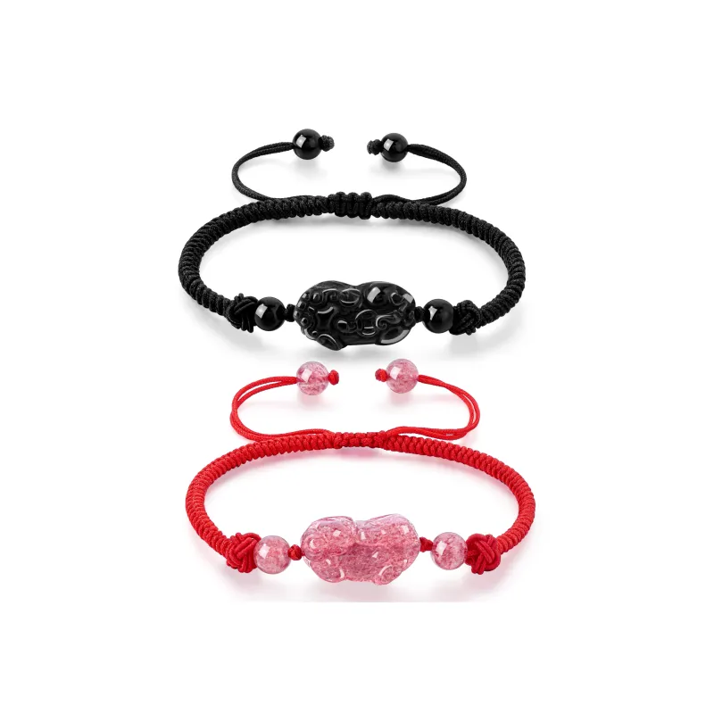 Lao Feng Xiang Chalcedony Bracelets Unisex-10