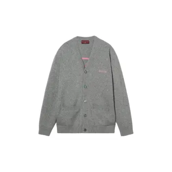 GUCCI SS25 Cashmere Sweater Men's Gray