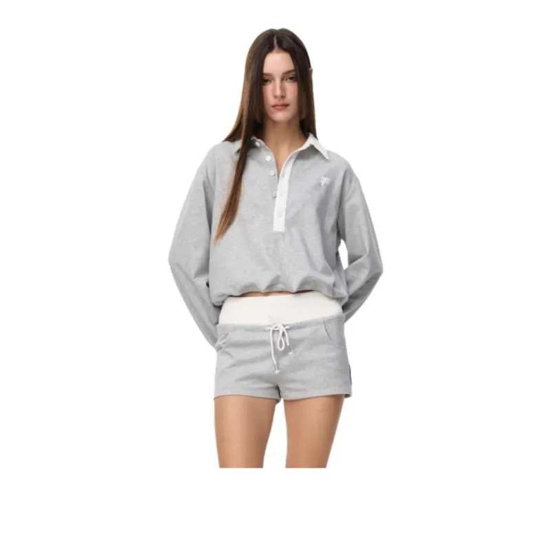 JAC FLEURANT Sweatshirt Women's Gray-1