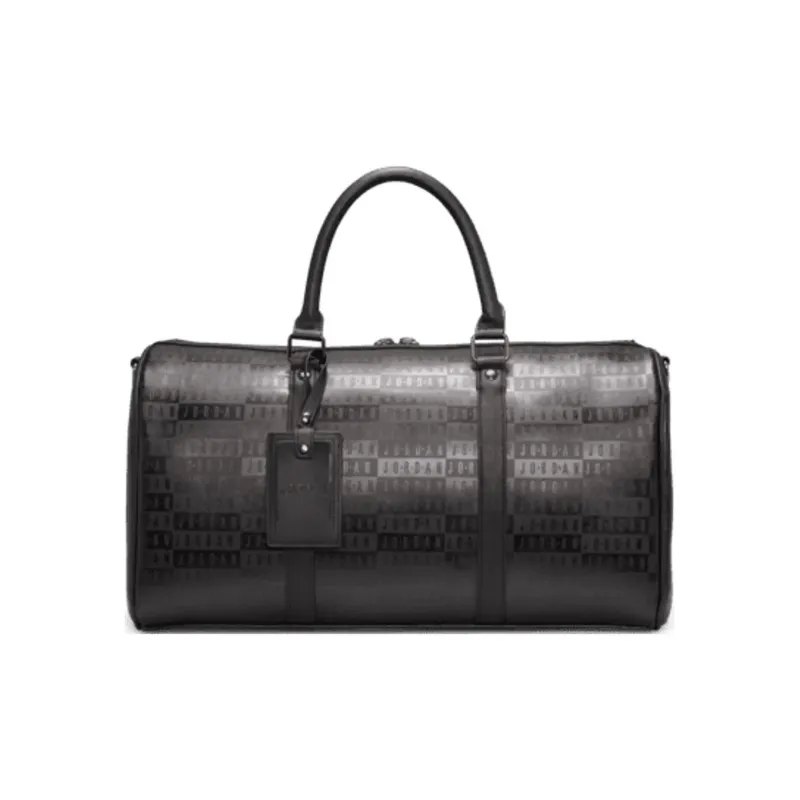 Jordan Jumpman Polyurethane Travel Bag Unisex Black-2