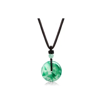 YINXIANGMOU African Emerald Necklaces Unisex