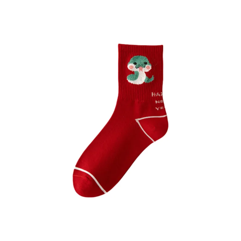 ALPLUME Mid Calf Socks Unisex Combo Set-4