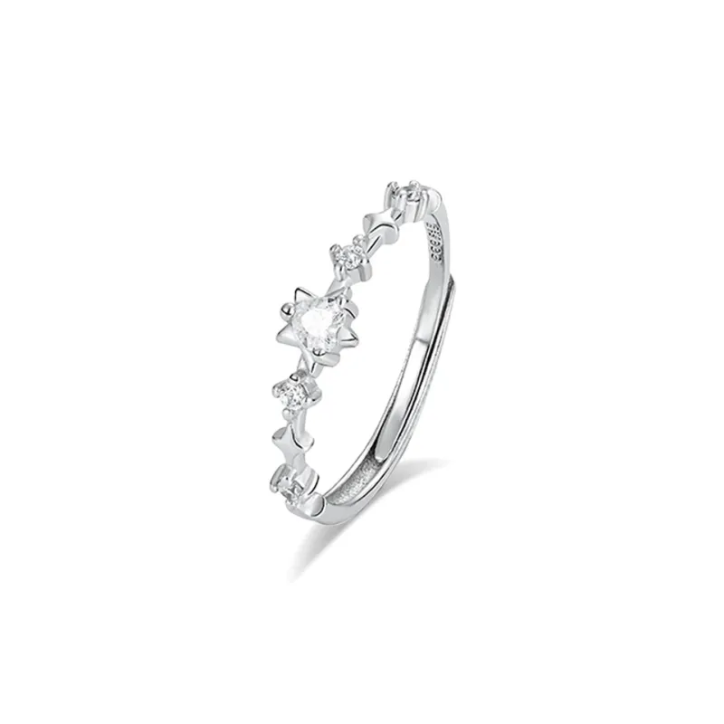 D.K.X S999 Fine Silver Rings Unisex-3