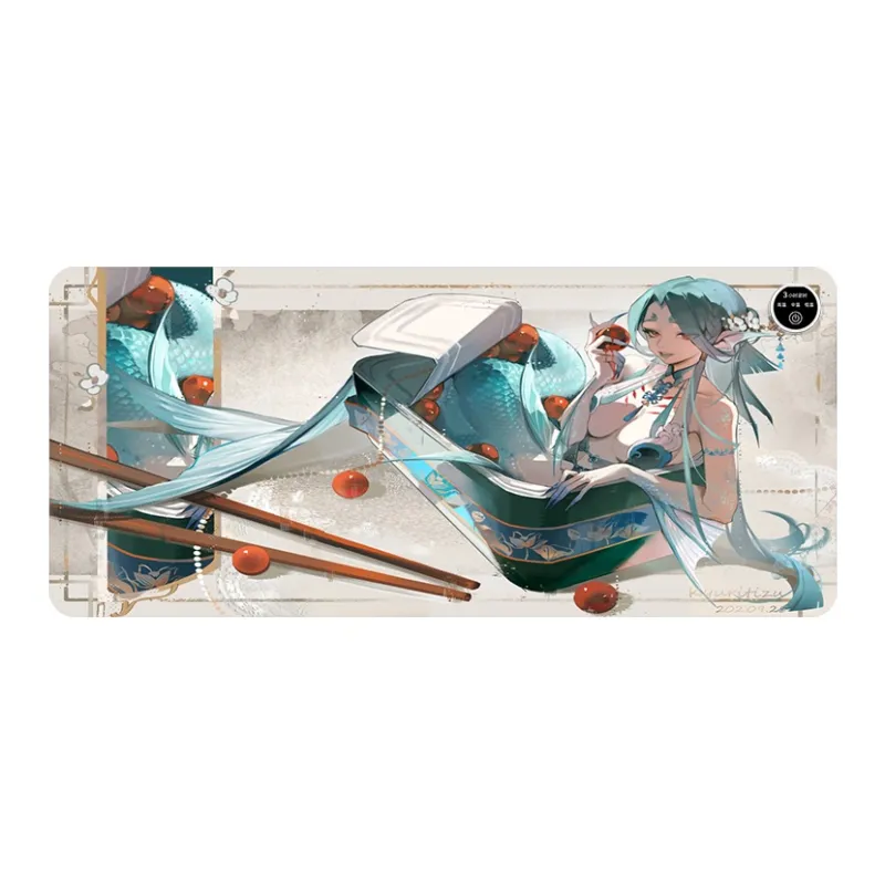 GULAN Mouse Pad Extra Large Heating Desk Pad SJCL60 69 For Students Dormitory Office Writing-5