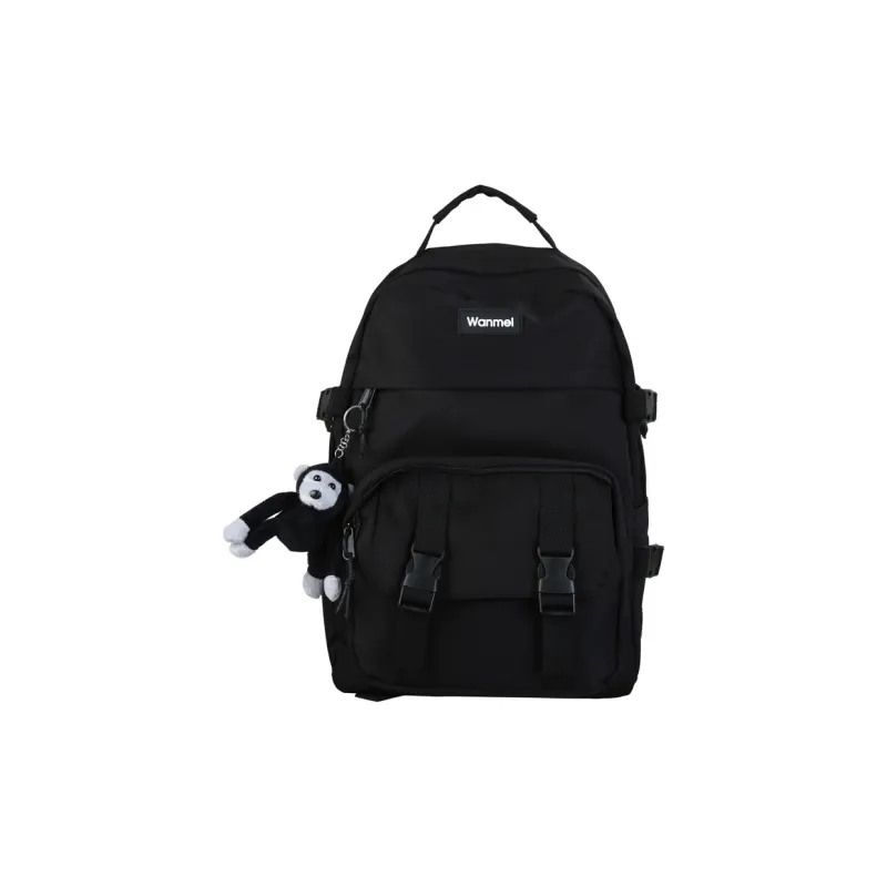 SUN ERATH&U Twill Canvas Backpack Regular Unisex Pink/Black/Beige/Blue-1