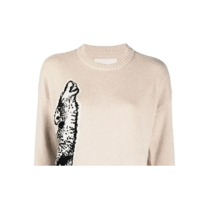 EMPORIO ARMANI Sweaters Women's Ecru-4