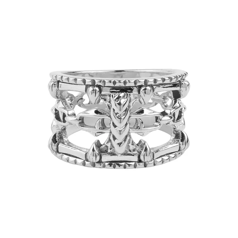 Ah Bo Ci De 925 Sterling Silver Rings Unisex-0