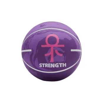 Antakids Kerry Owens Series Rubber Basketball Purple Mini Ball Quiet Kids'