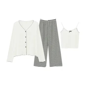 Ta Yan Pajama Set Women's White