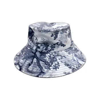 DIOR Cotton Bucket Hats Unisex White
