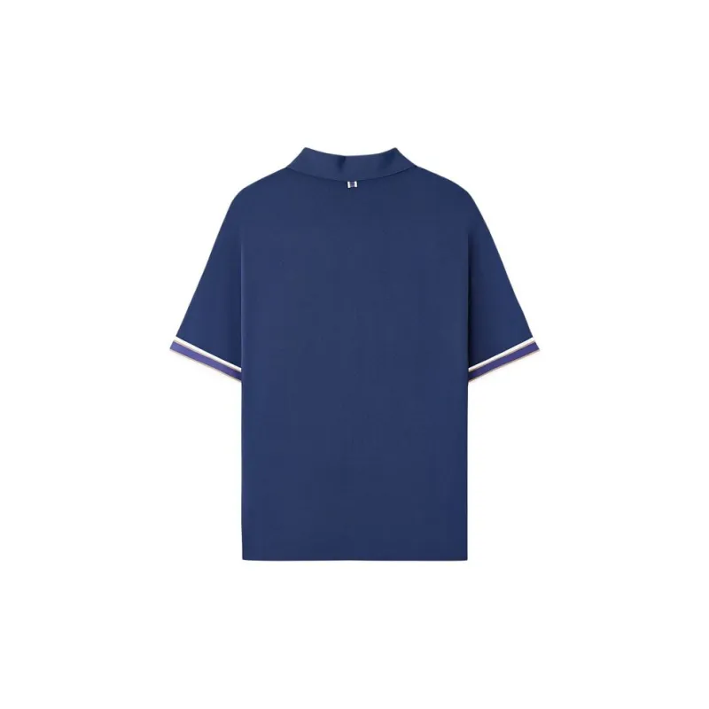 Skechers Polo Shirt Men's Medieval Blue-1