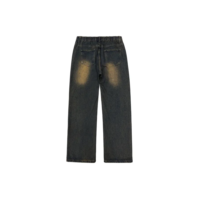ELCORO Jeans Unisex Vintage Blue-1