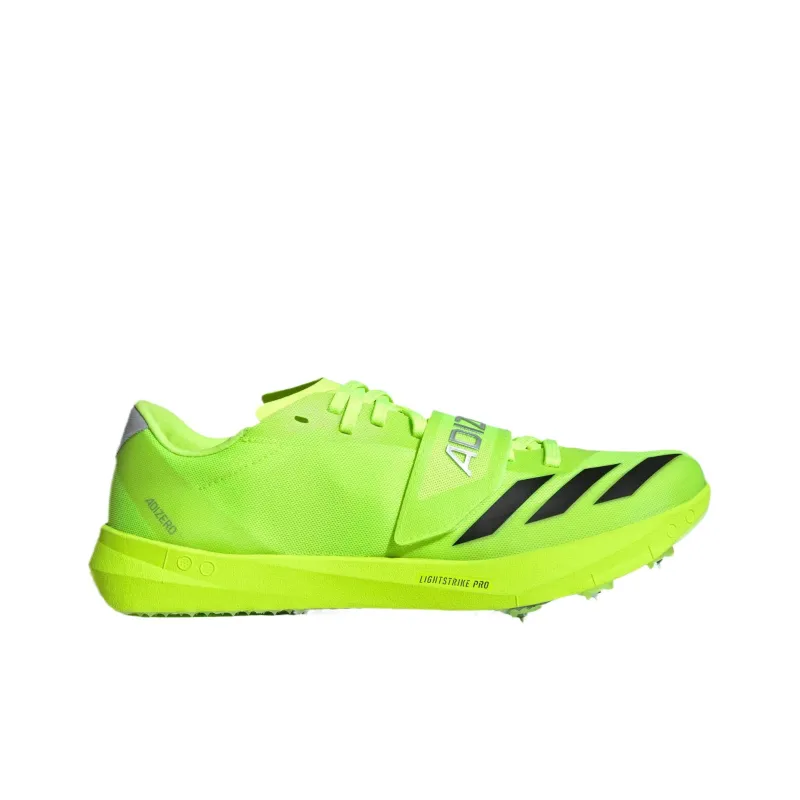 Adidas Adizero TJ/PV Track And Field Lucid Lemon Core Black Silver Metallic-1