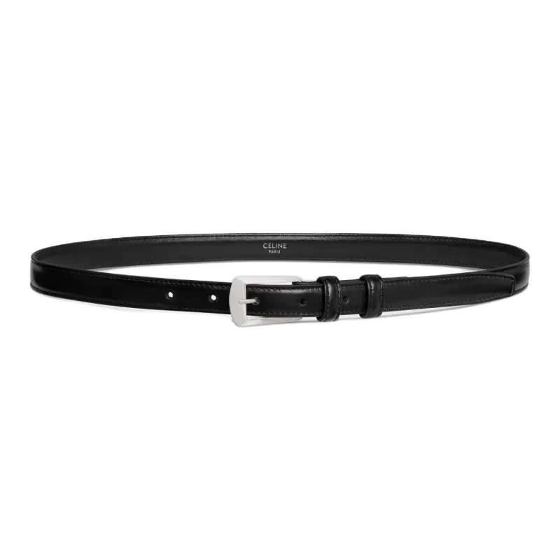 CELINE BC 02 18MM Belt In Taurillon Leather-1