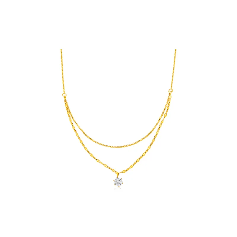 GUDS GAVE Alloy Necklaces Women's-0