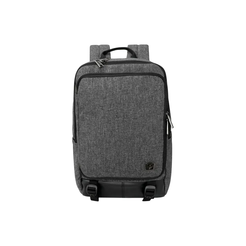 SUISSEWIN Polyester Laptop Bag Backpack Regular Unisex Black Gray/Black Blue/Light Gray-0