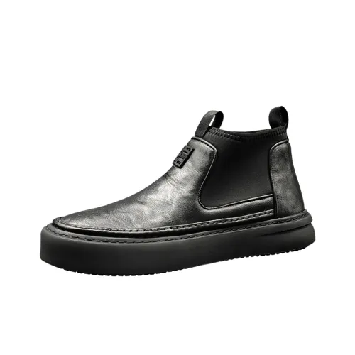 Ruomini Ankle Boots Men's Black