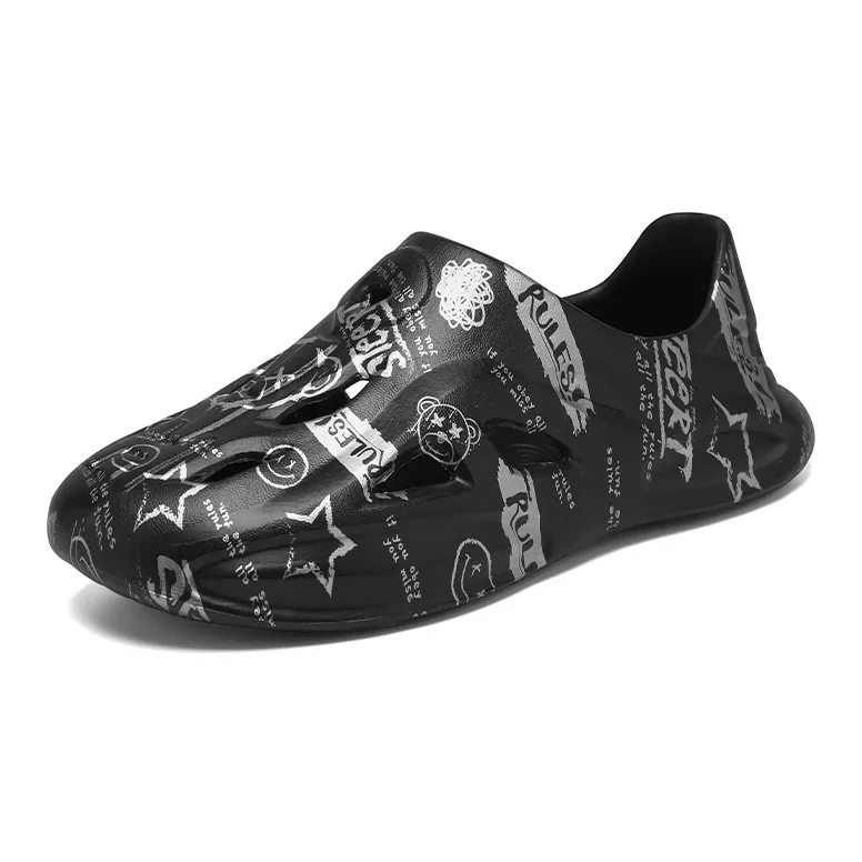 BEAR UNION Closed Toe Slippers Khaki-5