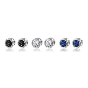D.K.X Alloy Clip On Earrings Men's